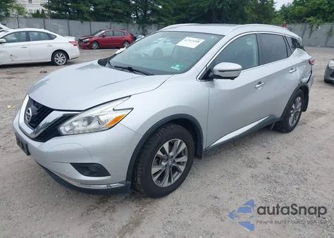 2017 Nissan Murano Sl from USA, damaged, VIN 5N1AZ2MH2HN177892